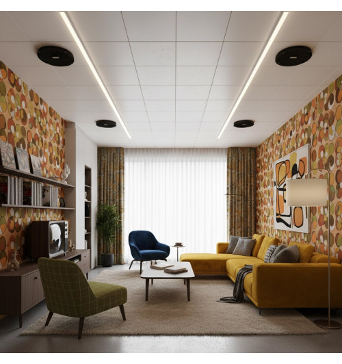 Tonsil ZGSU 16/2-DR Czarny - Wodoodporny głośnik sufitowy