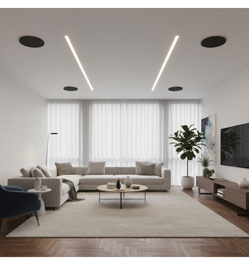 Tonsil ZGSU 16/2-DR Czarny - Wodoodporny głośnik sufitowy