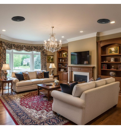 Tonsil ZGSU 16/2-DR Czarny - Wodoodporny głośnik sufitowy