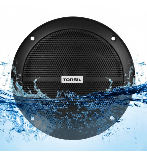 Tonsil ZGSU 16/2-DR Czarny - Wodoodporny głośnik sufitowy