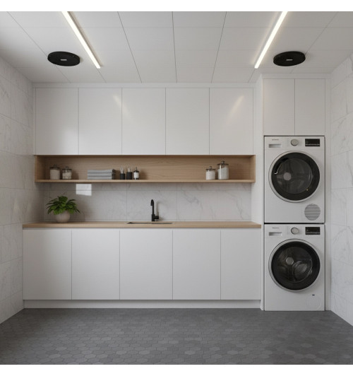 Tonsil ZGSU 13/2-DR Czarny - Wodoodporny głośnik sufitowy