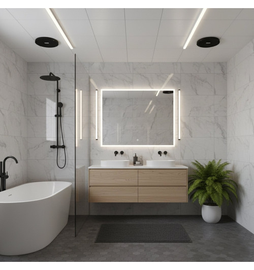 Tonsil ZGSU 13/2-DR Czarny - Wodoodporny głośnik sufitowy