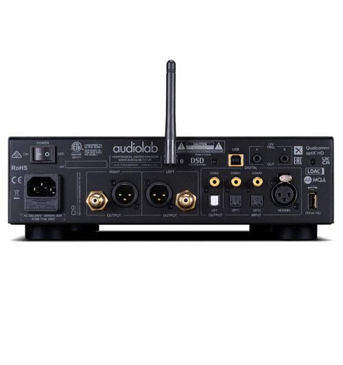 Audiolab D9 - Zbalansowany przetwornik cyfrowo-analogowy DAC / wzmacniacz słuchawkowy z Bluetooth 5.1