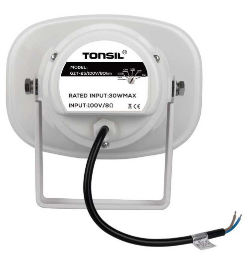 Tonsil GZT25 - Głośnik tubowy zewnętrzny 100V / 8 Ohm