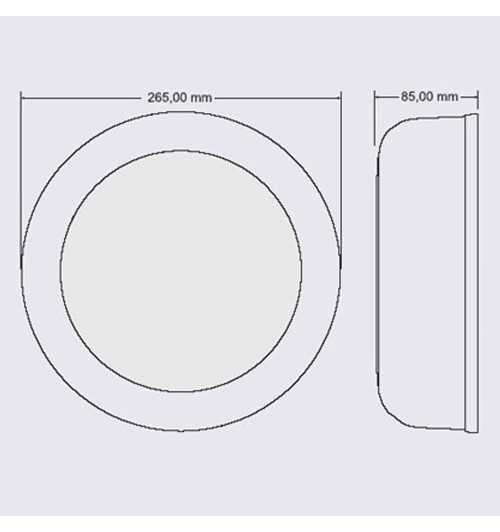 Tonsil ZGSW 420T - Głośnik natynkowy ścienny / sufitowy 100V