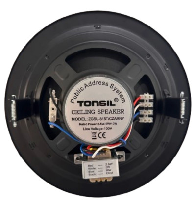 Tonsil ZGSU 815T - Głośnik instalacyjny sufitowy 100V