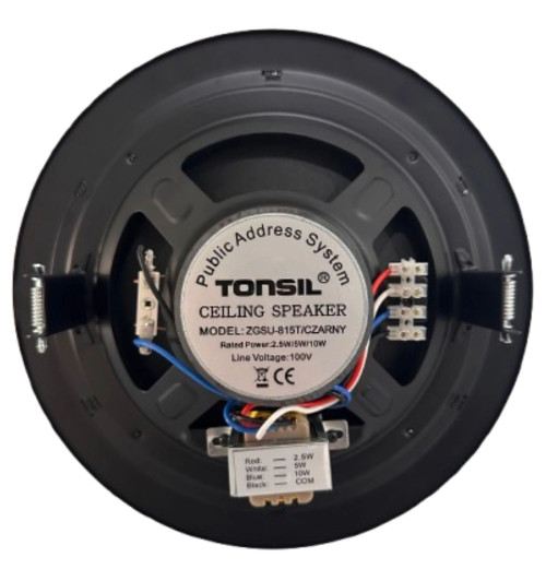 Tonsil ZGSU 815T - Głośnik instalacyjny sufitowy 100V