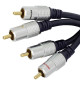 Prolink NB 427 Navy Blue - Kabel interkonekt stereo audio 2x RCA - 2x RCA