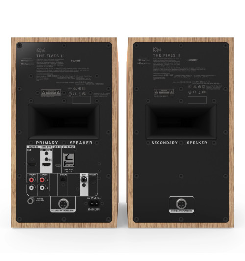 Klipsch The Fives II - Aktywne kolumny podstawkowe z Dolby Atmos