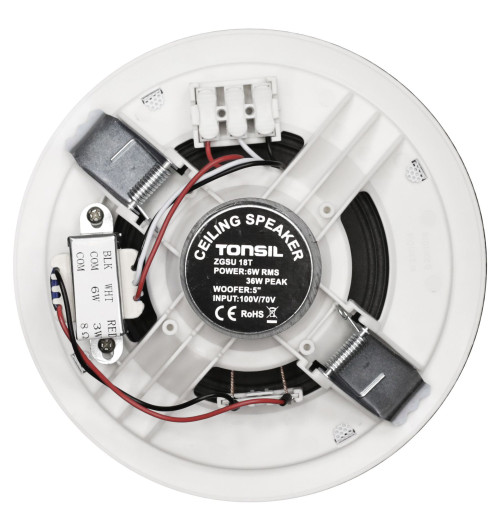 Tonsil ZGSU 18T - Głośnik instalacyjny sufitowy 70V / 100V