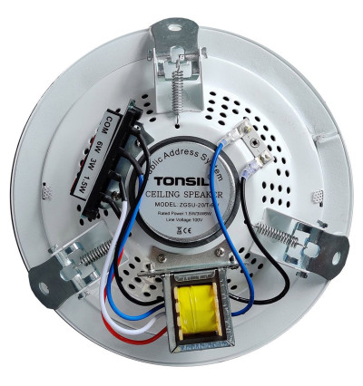 Tonsil ZGSU-20/T-6W - Głośnik instalacyjny sufitowy 100V