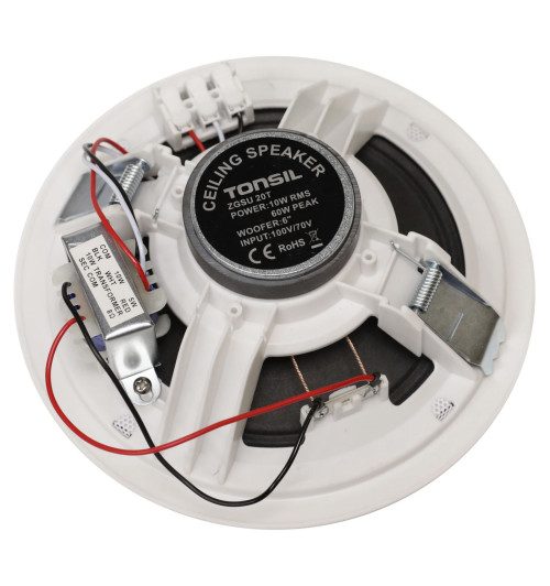 Tonsil ZGSU 20T - Głośnik instalacyjny sufitowy 70V / 100V