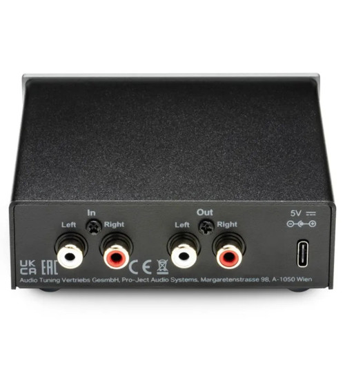 Pro-Ject Head Box E - Kompaktowy wzmacniacz słuchawkowy