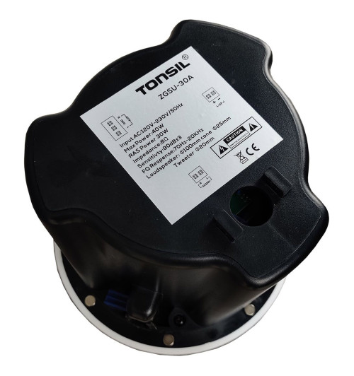 Tonsil ZGSU 30A - Aktywny głośnik instalacyjny sufitowy z Bluetooth