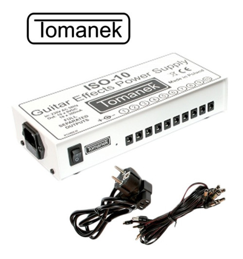 Tomanek ISO-10 – Zasilacz 9V do efektów gitarowych