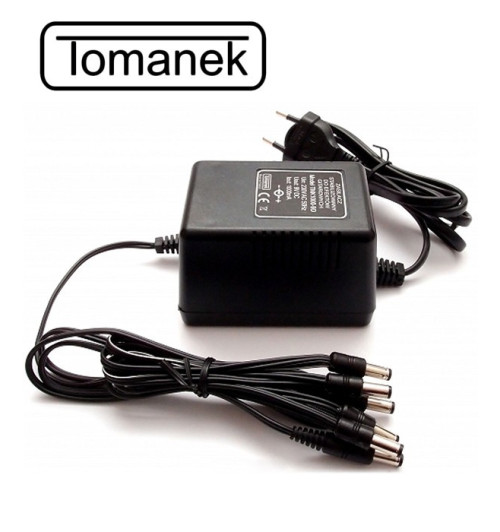 Tomanek TMK1000-9D – Zasilacz 9V do 6 efektów gitarowych
