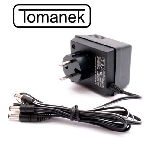 Tomanek TM700-9D – Zasilacz 9V do 4 efektów gitarowych