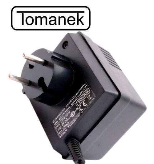 Tomanek TM700-9D – Zasilacz 9V do 4 efektów gitarowych