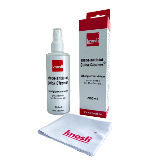 Knosti Disco Antistat Quick Cleaner 200 ml - Płyn do czyszczenia płyt winylowych