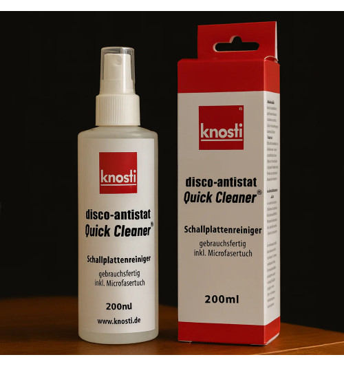 Knosti Disco Antistat Quick Cleaner 200 ml - Płyn do czyszczenia płyt winylowych