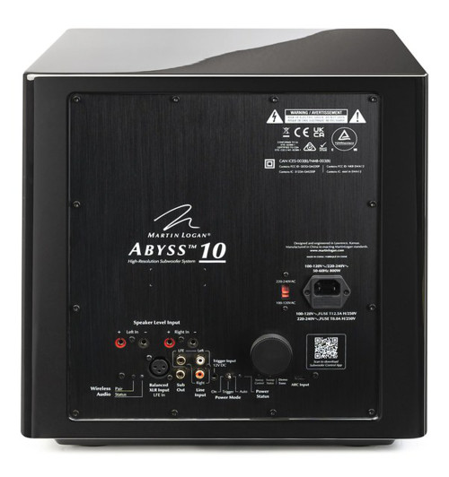 MartinLogan Abyss 10 - Subwoofer aktywny 10" do kina domowego