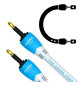 Chord Company C-Lite mini-jack - Kabel cyfrowy optyczny interkonekt audio 3,5mm Jack 0,3m