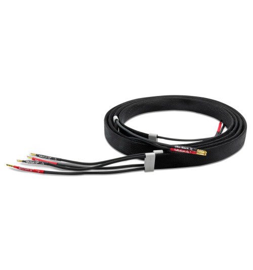 Tellurium Q Ultra Black II - Komplet konfekcjonowanych kabli głośnikowych