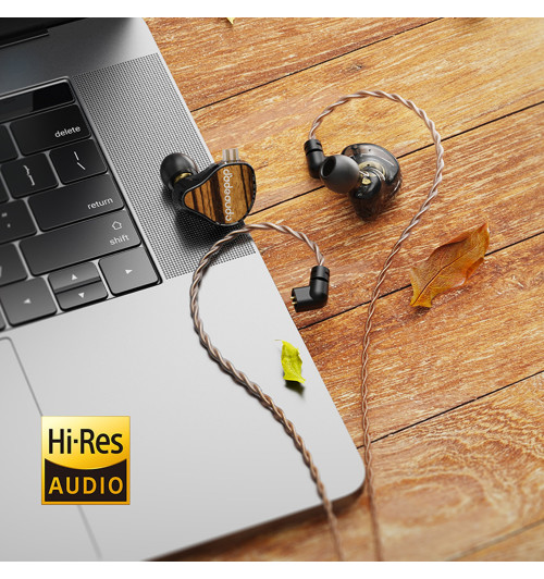 FiiO x JadeAudio JH13 - Hybrydowe słuchawki dokanałowe IEM Hi-Res Audio