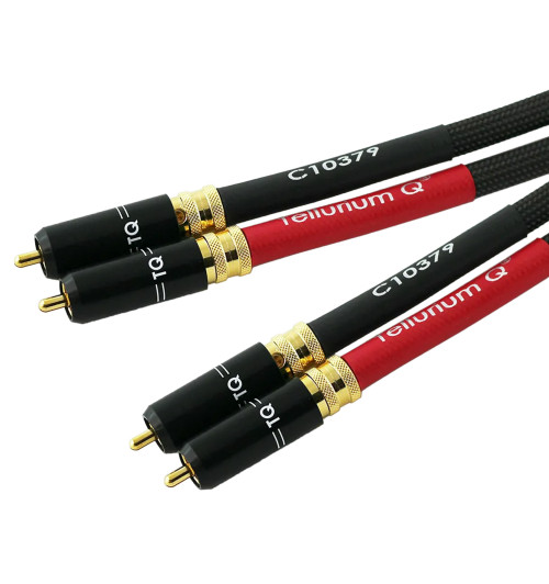 Tellurium Q Black Diamond RCA - Para kabli interkonekt audio RCA - RCA