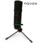 Mikrofon Novox NC-1 Game + statyw biurkowy + pop filtr + kosz antywibracyjny