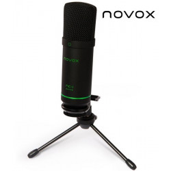 Mikrofon Novox NC-1 Game + statyw biurkowy + pop filtr + kosz antywibracyjny