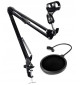 Mikrofon Novox NC-1 Game + statyw biurkowy + pop filtr + kosz antywibracyjny