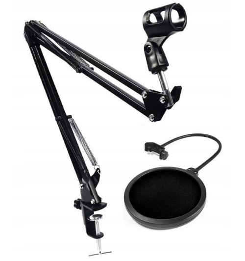 Mikrofon Novox NC-1 Game + statyw biurkowy + pop filtr + kosz antywibracyjny