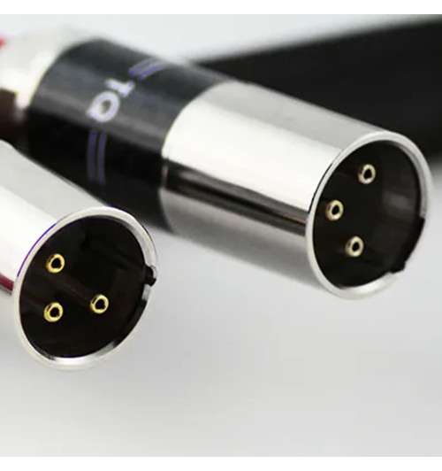 Tellurium Q Black Diamond XLR - Para zbalansowanych kabli interkonekt audio XLR - XLR