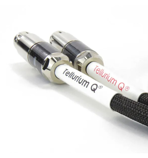 Tellurium Q Silver Diamond XLR - Para zbalansowanych kabli interkonekt audio XLR - XLR