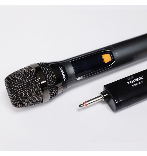 Tonsil MBD 226 - System bezprzewodowy / mikrofon ręczny + mikrofon nagłowny + odbiornik