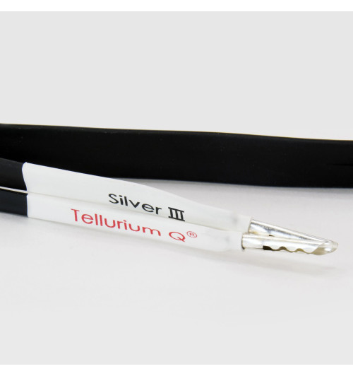 Tellurium Q Silver III - Komplet konfekcjonowanych kabli głośnikowych