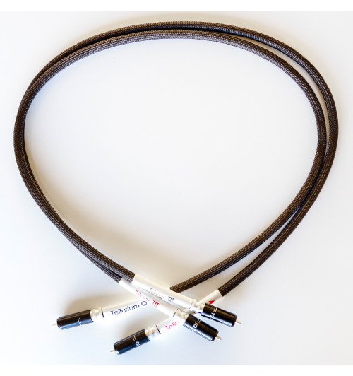 Tellurium Q Silver III RCA - Para kabli interkonekt audio RCA - RCA
