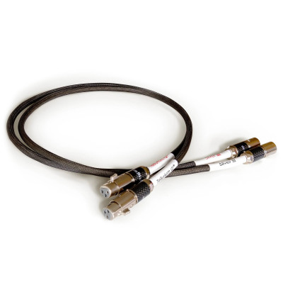 Tellurium Q Silver III XLR - Para zbalansowanych kabli interkonekt audio XLR - XLR