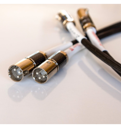 Tellurium Q Silver III XLR - Para zbalansowanych kabli interkonekt audio XLR - XLR