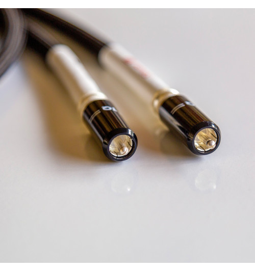 Tellurium Q Silver III Turntable RCA - Kabel gramofonowy 2x RCA - 2x RCA z uziemieniem