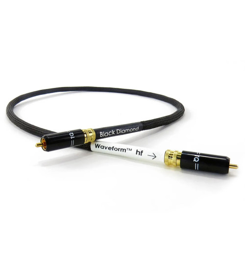 Tellurium Q Black Diamond Waveform HF Digital RCA - Kabel cyfrowy interkonekt RCA - RCA