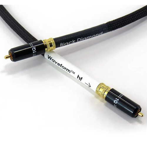 Tellurium Q Black Diamond Waveform HF Digital RCA - Kabel cyfrowy interkonekt RCA - RCA