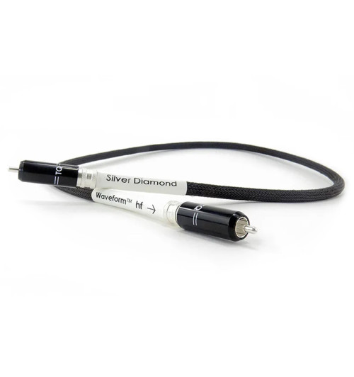 Tellurium Q Silver Diamond Waveform HF Digital RCA - Kabel cyfrowy interkonekt RCA - RCA