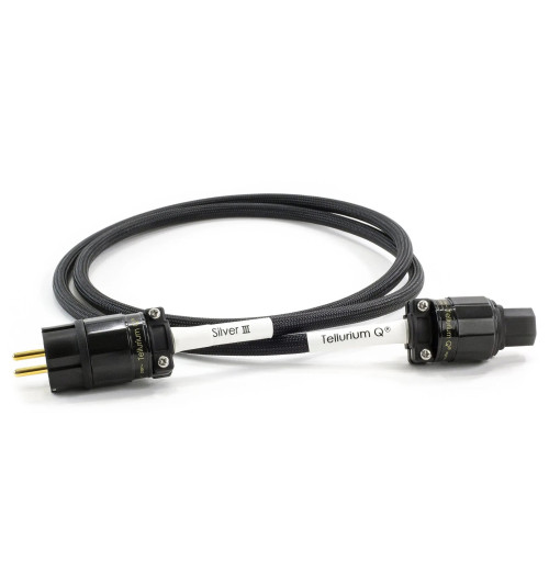 Tellurium Q Silver III Power - Profesjonalny kabel zasilający Schuko - IEC