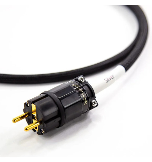 Tellurium Q Silver III Power - Profesjonalny kabel zasilający Schuko - IEC