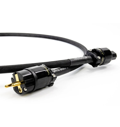 Tellurium Q Ultra Black II Power - Profesjonalny kabel zasilający Schuko - IEC