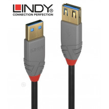 Lindy 36761 - Przedłużacz USB 3.0 A - A Anthra Line – 1m