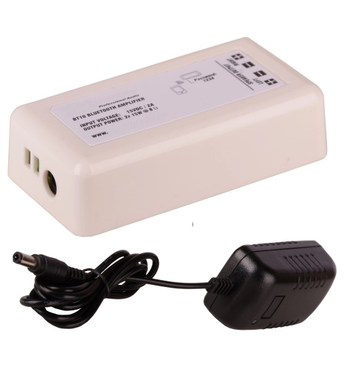 Tonsil WS-20 BT - Dyskretny wzmacniacz instalacyjny stereo z Bluetooth