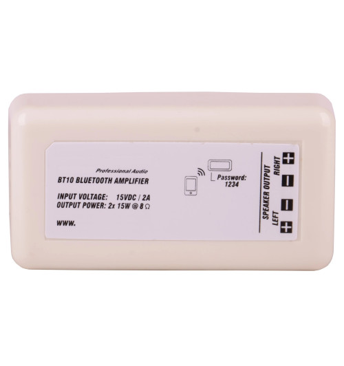 Tonsil WS-20 BT - Dyskretny wzmacniacz instalacyjny stereo z Bluetooth